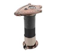 ULTECHNOVO Visionneuse de Porte Sonnette 2-en-1 pour Porte D'entrée, en Plastique, Protège les Regards Indiscrets, sans Outils, Adaptée pour Épaisseur 85-110mm et Trou 35-44mm