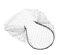 ULTECHNOVO Voile Bandeau de Mariée Noir Maille Fine, Décoré de Strass et Perles, Accessoire pour Cérémonie, Goûter ou Mariage, Fascinateur Élégant pour Femmes et Demoiselles D’honneur