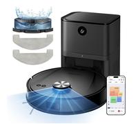Ultenic Aspirateur Robot Laveur 3 en 1 - T10 Lite - 6000Pa - 200min - Station Auto Vidage 3L - Navigation LiDAR - APP/Alexa/IFTTT