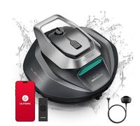 Ultenic Pooleco 10s Robot Piscine, 80㎡ APP Contrôle, Robot Piscine sans Fil Autonome 90min, Nettoyage Complet pour Toutes Piscines, Haute Aspiration pour Toutes Surfaces
