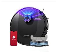 Ultenic Robot Aspirateur - Aspiration Puissante 8000 Pa, Navigation LiDAR, Nettoyage Intelligent 3-en-1, Cartographie Multi-Cartes, App & Commande Vocale, Autonomie 180 Min, Évitement Obstacles
