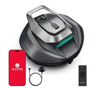 Ultenic Robot aspirateur sans Fil avec télécommande et contrôle par Application, aspirateur de Piscine pour Piscine Hors et au Sol jusqu'à 850 m², autonomie Longue durée de 90 Minutes, Charge Rapide