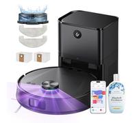 Ultenic T20 Pro+ Robot Aspirateur 3-en-1 avec Auto-vidage & Navigation LiDAR, Aspiration Puissante 10 000 Pa, Lavage Sols, Cartographie Multi-Zones, Autonomie Longue, Détection Objets & Tapis
