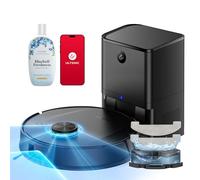 Ultenic T20 Pro+ Robot Aspirateur 3-en-1 avec Auto-vidage & Navigation LiDAR, Aspiration Puissante 10 000 Pa, Lavage Sols, Cartographie Multi-Zones, Autonomie Longue, Détection Objets & Tapis