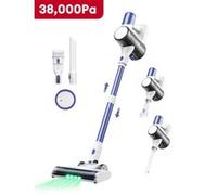 Ultenic U10 Ultra - Aspirateur Balai sans Fil - 450W - 38Kpa - Autonomie 40 min - Tube Télescopique - Batterie Amovible Blanc