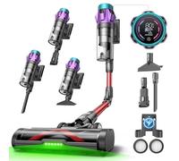 Ultenic U18 Pro Aspirateur Balai Sans Fil - Aspirateur Balai 55kPa Puissant, 80min Autonomie Longue, Aspiration Forte pour Poussière et Poils d’Animaux, Tube Flexible Nettoyage Rapide Maison & Voiture