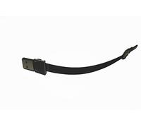 Ulter Câble USB plat plat Micro USB mâle droit vers USB A mâle droit standard pour charger et synchroniser Noir 10 cm