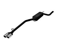 Ulter Sport Échappement compatible avec Ford Focus II Combi 1.4 16V 59kW/1.6 16v 74/85kW/1.8 16V 92kW/2.0 16V 107kW/1.8 TDCi 85kW 2005-2010 2x 70mm