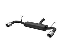 Ulter Sport Échappement double compatible avec Alfa Romeo Giulietta HB 5-portes 1.75t 16v 173kW/2.0 JTD 125kW 2010- 100mm