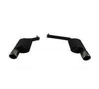 Ulter Sport Échappement double compatible avec Audi A4 (B8) Avant 2.0 TSI 155kW 2007-2011 90mm