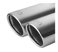 Ulter Sport Échappement double compatible avec Audi A5 Coupe 2.0TDi 125kW 2008-2011 2x 70mm