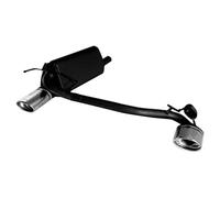 Ulter Sport Échappement double compatible avec Opel Astra H HB 1.3 CDTi 66kW/1.7 CDTi 59/74kW/1.9 CDTi 88/110kW 2004-2009 120x80mm