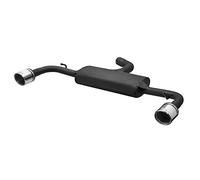Ulter Sport Échappement double compatible avec Volkswagen Golf VII HB 3/5-portes 1.4 TSi 90/103kW 2012- - 1x 90mm Look-GTi