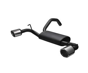 Ulter Sport Échappement double sur mesure | compatible avec Fiat 500 Abarth 1.4i T 99kW 2008- 90mm