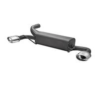 Ulter Sport Échappement double sur mesure | compatible avec Opel Astra J HB 5-portes 1.6 T 132kW 2010- 120x80mm