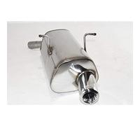 Ulter Sport Échappement inoxydable compatible avec Mini One/Cooper 1.4i 70kW/1.6i 66/85/88kW 2000-2006 80mm