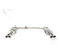 Ulter Sport Échappement inoxydable double compatible avec Audi A4 8K Sedan/Avant 2.0TDI 100/105/125kW/1.8 TFSi 88/118kW 2008- 2x 70mm