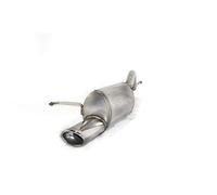 Ulter Sport Échappement inoxydable sur mesure | compatible avec Opel Adam 1.4 74kW 2013- 95x65mm