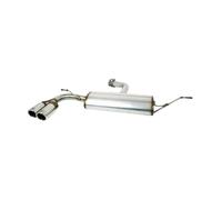 Ulter Sport Échappement inoxydable sur mesure | compatible avec Seat Leon 5F SC & HB 1.4EcoTSi 110kW 2014-2016 2x80mm