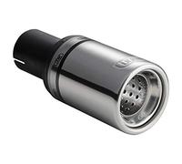Ulter Sport Embout d'échappement - Ronde Ø80mm - Longueur 120mm - Montage ->50mm - Inoxydable