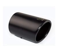 Ulter Sport Embout d'échappement - Ronde Ø90mm Incliné - Longueur 120mm - Montage 65-80mm - Inoxydable Noir