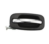 ULTERIS Capuche poignée de porte Car Avalanche Gauche Droite Extérieur | Pour with Avalanche Silverado Suburban Tahoe avec une couverture noire résistante aux érails(Chrome Rearleft)
