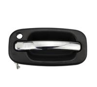ULTERIS Capuche poignée de porte Car Avalanche Gauche Droite Extérieur | Pour with Avalanche Silverado Suburban Tahoe avec une couverture noire résistante aux érails(Chrome Frontleft)