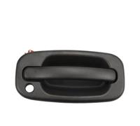 ULTERIS Capuche poignée de porte Car Avalanche Gauche Droite Extérieur | Pour with Avalanche Silverado Suburban Tahoe avec une couverture noire résistante aux érails(Black FR withhole)