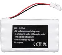 Ulteronixshop-2400720 Batterie pour Somfy M3 HR15/51, 5008956 5071688, Compatible Moteurs Freevia, GDK, SGA et SGS, Moteurs Somfy Elixo 500 3S IO/GDK 3000, GDK 700 (800mAh, 9.6V)