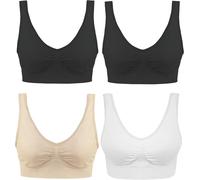 Ulteronixshop-4 Pack Bra - Le Soutien-Gorge De Confort Ultime. Qualité Premium - Garantie Meilleur Sur Le Marché S-Xxxl !