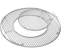 Ulteronixshop-8835 Fit Weber Grille de cuisson supérieure 57 cm pour barbecue au charbon de bois Weber One-Touch, Performer, bouilloire Bar B, Master-Touch, grille de cuisson ronde avec Smokey Mounta