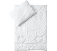 Ulteronixshop-Anti Allergie Couette et Oreiller Set 120x90 cm pour Lit bébé (12 Mois+)