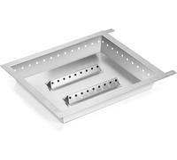 Ulteronixshop-Bac à Charbon en Acier Inoxydable pour Barbecues à Gaz Weber, Longueur Réglable de 44,5 à 48 cm, Accessoire pour Grils à Gaz d'une Profondeur Comprise Entre 44,5 et 48 cm