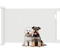 Ulteronixshop-Barrière De Protection D'escalier Extensible De 0 À 136 Cm De Haut - 87 Cm De Haut - Barrière De Protection Pour Animaux De Compagnie - Convient Pour Les Portes D'escalier, Intérieur Et