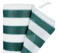 Ulteronixshop-Brise-Vue, paravent clôtures 1,2X 10 m, rambardes, Anti-UV, résistant aux intempéries, PE-HD, Vert-Blanc