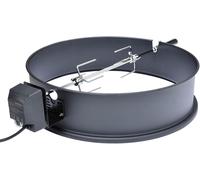 Ulteronixshop-BRK-6025 Rôtissoire Électrique pour Barbecue Weber 57 cm - Tournebroche pour BBQ Weber Kettle - Accessoire pour Barbecue à Charbon 57 cm - Tourne de Broche