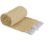 Ulteronixshop-Casablanca Couvre-lit Ocre 228 x 254 cm 100% Coton 228 x 254 cm