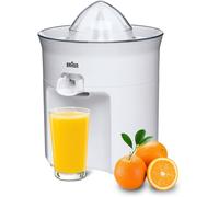 Ulteronixshop-CJ3050 Presse-Agrumes Electrique Acrylique Blanc 14 x 13 x 23 cm