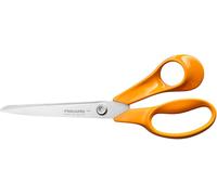 Ulteronixshop-Classic Ciseaux Universels de Bricolage et de Tissu, Pour Droitier, Longueur Totale : 21 cm, Vis Torx Améliorée et Poignée Plus Ergonomique, Acier de Qualité/Plastique, Orange, 1075032