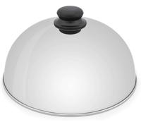Ulteronixshop-Cloche plancha en INOX Professionnel, Accessoire plancha, pour Couvrir et Cuire la Viande et Le Poisson sur Le Barbecue, 30cm de diamètre