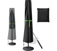 Ulteronixshop-Couverture De Parasol, Housse Protection Pour Parasol, Housse De Parasol Jardin, Nouvelle 420d Protege Parasol Avec Perche Télescopique Et Bande Magique, Imperméable, Anti-Uv-240 X 57 X