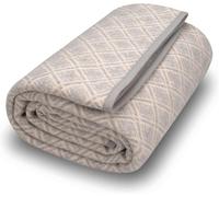 Ulteronixshop-Couverture en Laine Mérinos - Grand Couvre-Lit pour Canapé-Lit, Simple, Double - Douce et Chaude pour Pique-Nique, Camping - 160 x 200 cm