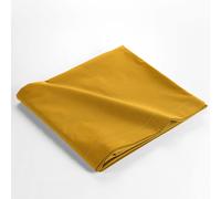 Ulteronixshop-Drap Plat 2 Personnes (240 X 300 Cm) Biolina Ocre, 100% Coton Bio