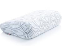 Ulteronixshop-Ease Oreiller En Mousse À Mémoire De Forme, Coussin Cervical Ergonomique Pour Toutes Les Positions De Sommeil, Sensation De Couchage Ferme, 50 X 31 X 10/5 Cm, Blanc
