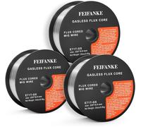 Ulteronixshop-Fil Fourré Sans Gaz 0.9mm, Bobine Fil Fourré 3kg- E71t-Gs General Purpose Mig Mag Welding Wire Reel D100 For Welding Machines, 3 Boîte