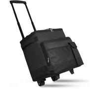 Ulteronixshop-Glacière Roulante,Double Fermeture Éclair Capacité 43l,Glacière Portable Avec Poignée À Roulettes,For Familles Camping Pique-Nique Et Activités De Plein Air