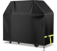 Ulteronixshop-Housse de barbecue robuste en tissu Oxford 420D imperméable, coupe-vent, résistante aux UV et indéchirable avec cordon de serrage et boucles pour Weber, Napoleon, Landmann, Enders, Char