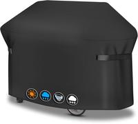 Ulteronixshop-Housse de barbecue robuste et imperméable Polyuréthane pour Weber Summit 470, 420, Genesis S-325s, E-325s (170 x 68 x 119 cm)
