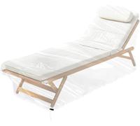 Ulteronixshop-Housse De Protection Pour Chaise Longue De Jardin, Chaise Longue, Avec Cordon De Serrage, 200 X 70 X 75 Cm, Transparente, Pour Meubles De Jardin, Chaise Longue, Housse Imperméable