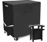 Ulteronixshop-Housse de Table de préparation de Chariot de Barbecue d'extérieur 600D pour Table d'extérieur Portable Keter Unity de 76,2 cm avec Armoire de Rangement, imperméable et résistante aux UV